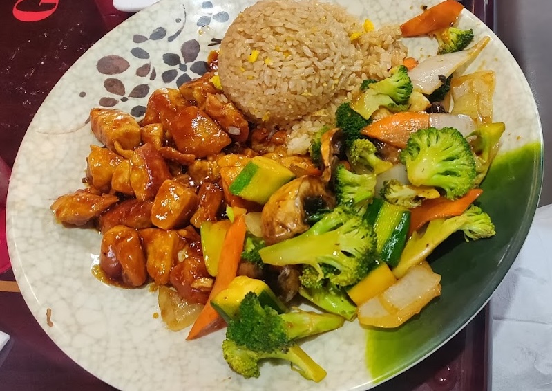 Hibachi Chicken at Go Juu